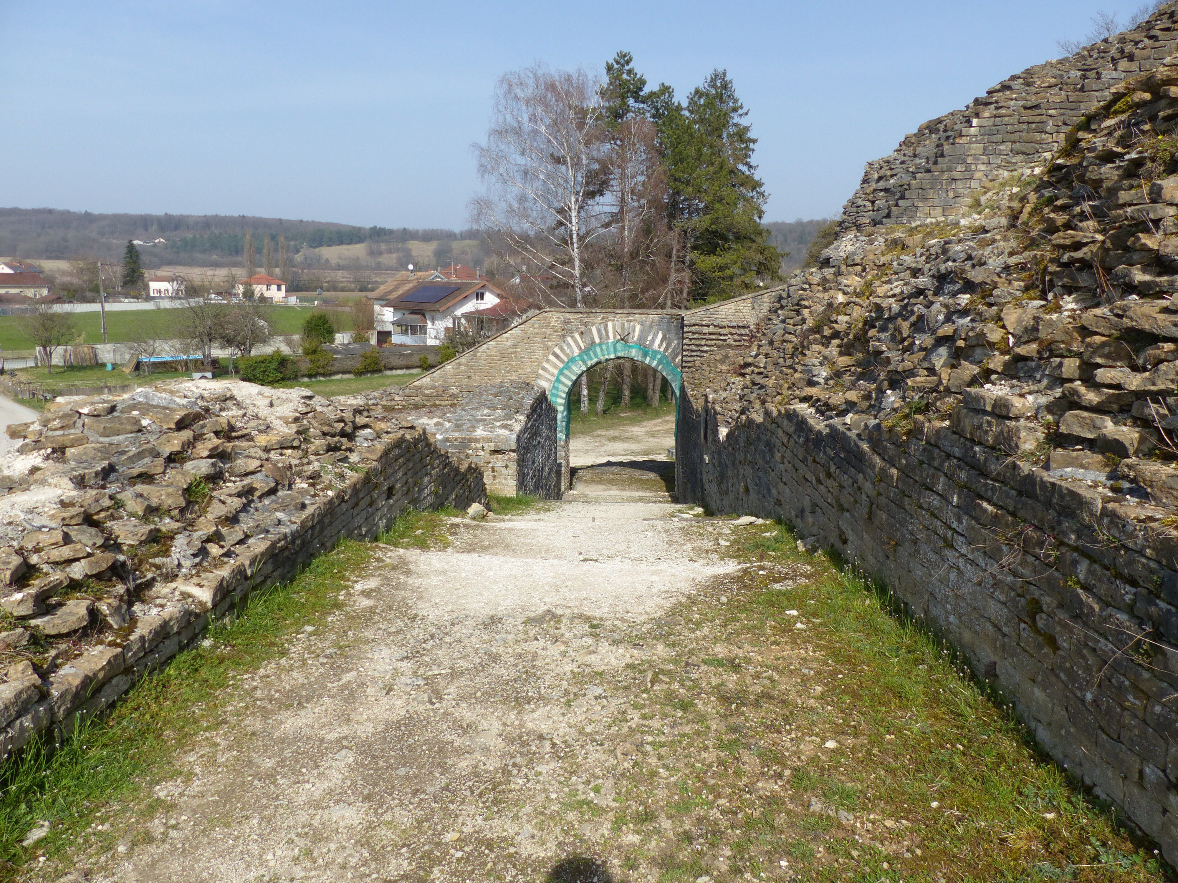 Chemin d'accès au site