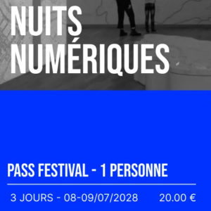 Pass Weekend Complet — 14, 15 & 16 juillet 2028
